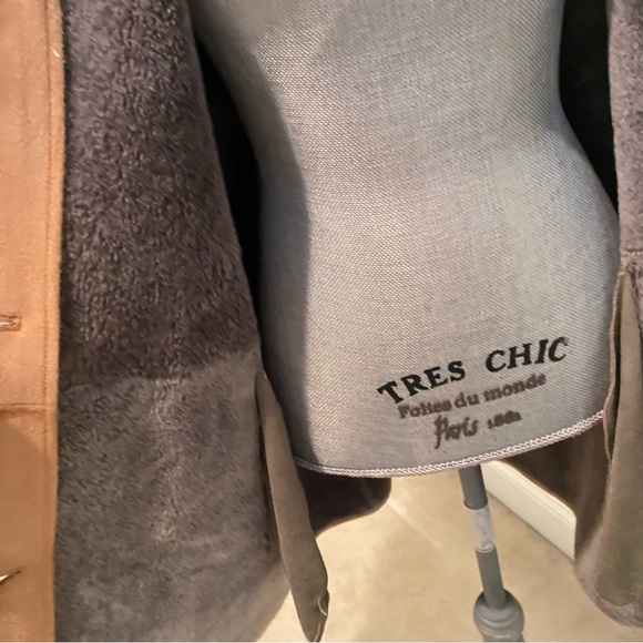 Louis Dell’olio suede and fur coat - Picture 2 of 10